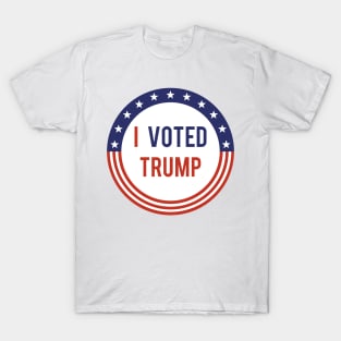 I Voted Trump T-Shirt